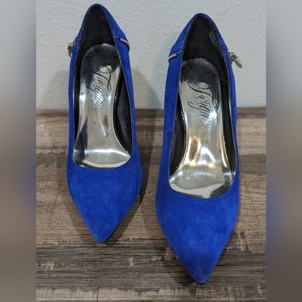 Fergie electric blue high pumps - Picture 3 of 6
